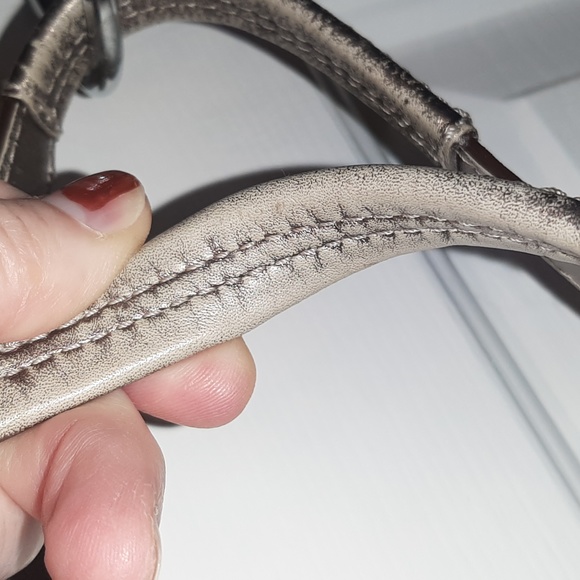 🛍Coach Bag- Beautiful❣Bronze with Chrome Hardware - Picture 8 of 16